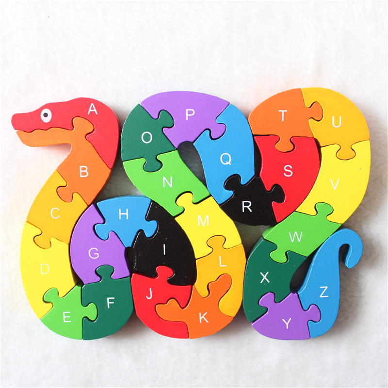 Kids Toys 2 Year Old - Puzzle 3D en Bois pour Enfant,