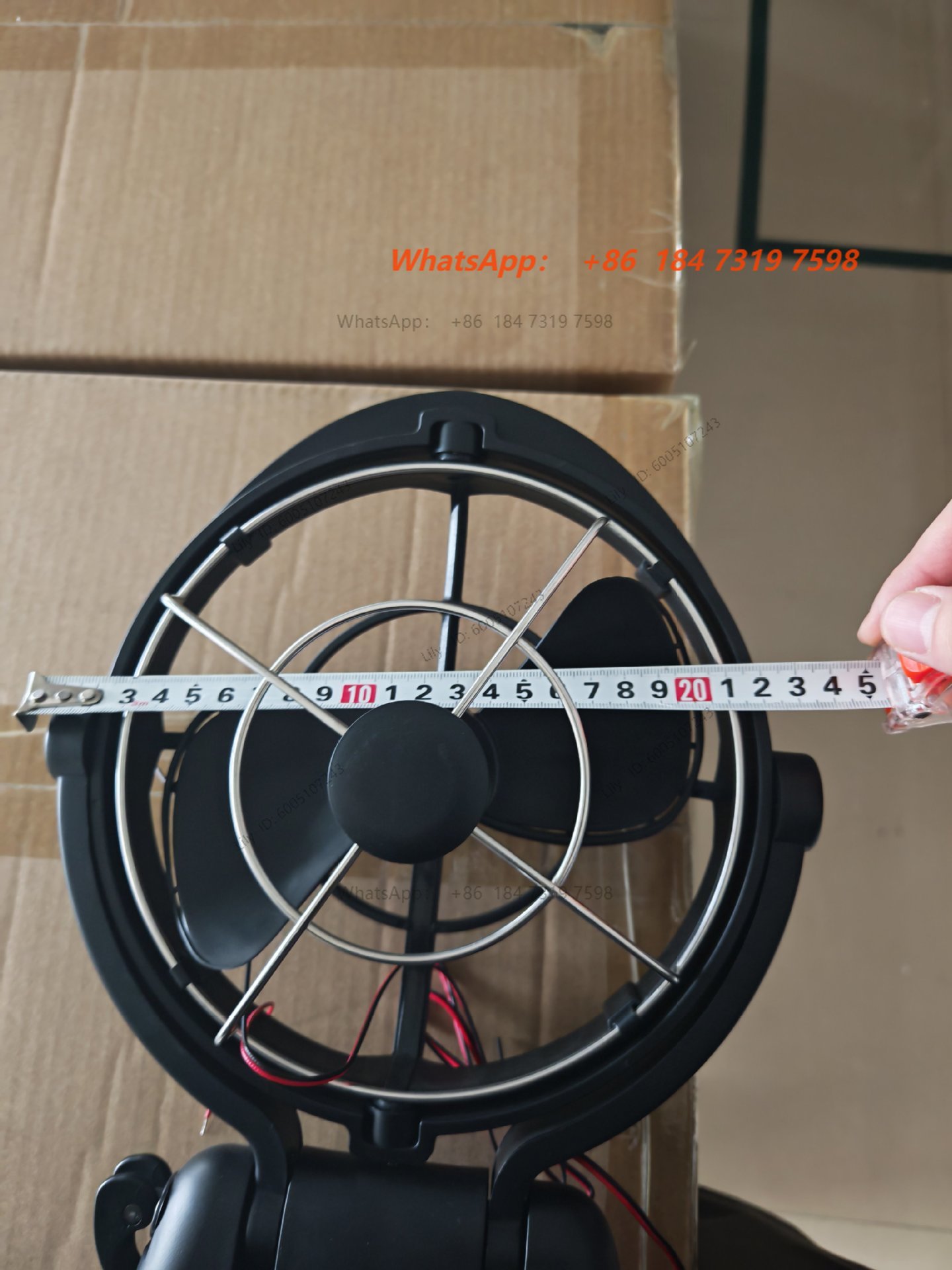 Remote Control Car - Ventilateur DC pour camping-car 12V24V, ventilateur