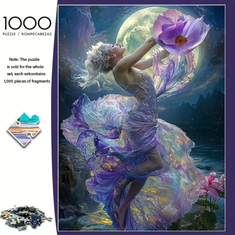 Kids Toys Under 1000 - Puzzle de 500/1000 pièces pour fille,