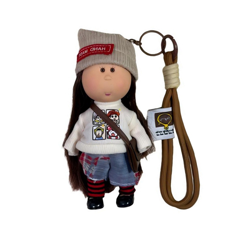 Kids Toys Bag - Figurine de petite fille espagnole noire