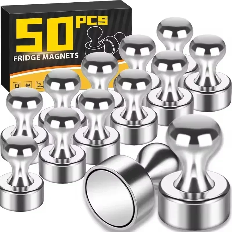 Magnetic Drawing Board - 1-50 pièces Épingles magnétiques en métal,