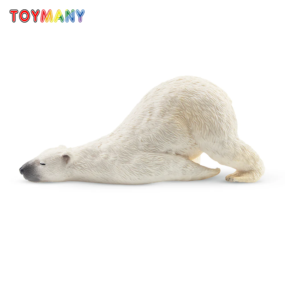 Kids Toys Under $5 - Toymany Simulation couché adulte ours polaire