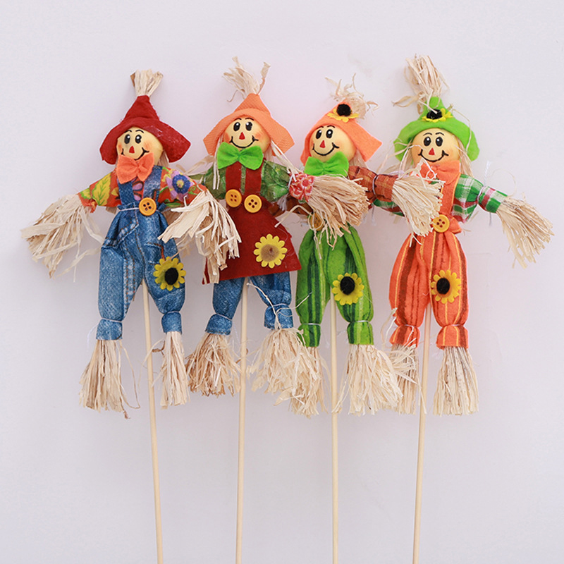 Kids Toys Mall - Épouvantail Rustique Mignon et Amusant pour