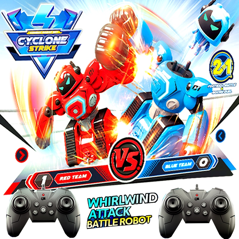 Kids Toys Under 50 - Robot télécommandé boxe football combat jouets