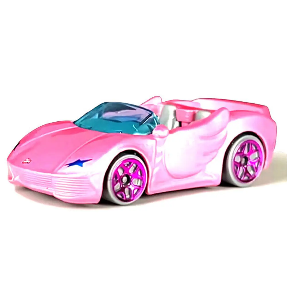 Kids Toys Car - Hot Wheels Pink Barbie Extra Kids
