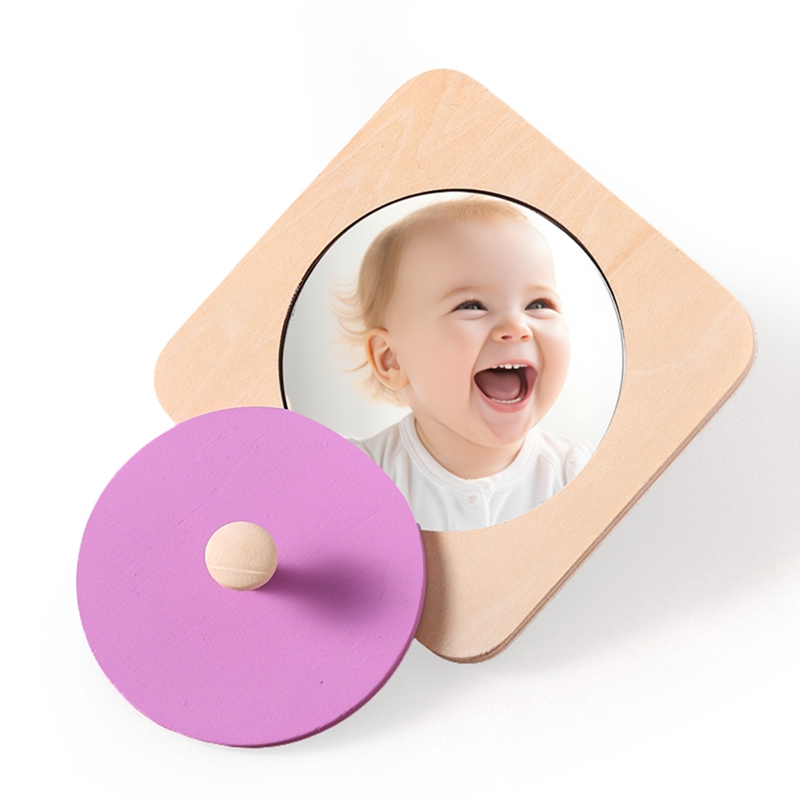 Kids Toys 2 Year Old - Kit de jeu Montessori Mirror Peekaboo