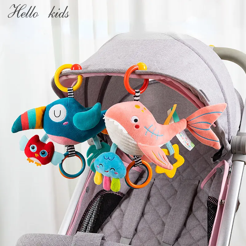 Kids Toys New Born - Jouet en peluche doux pour nouveau-né,