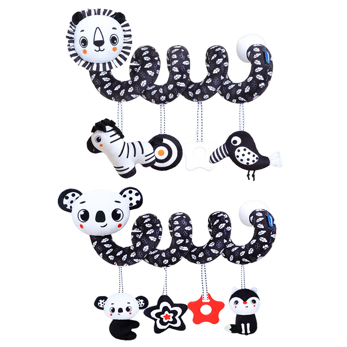 Kids Toys New Born - Jouets suspendus en spirale en peluche