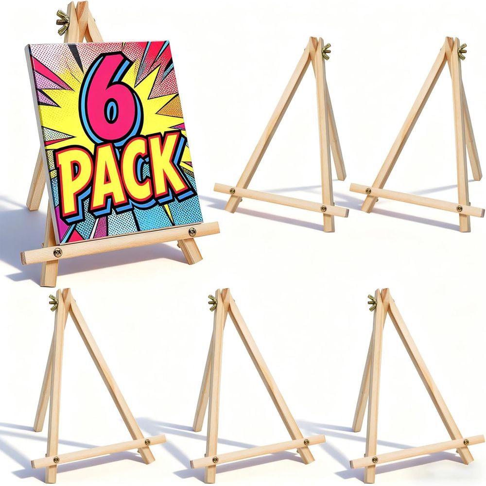 Lot de 6 chevalets en bois de  - Kids Art Easel avis et prix
