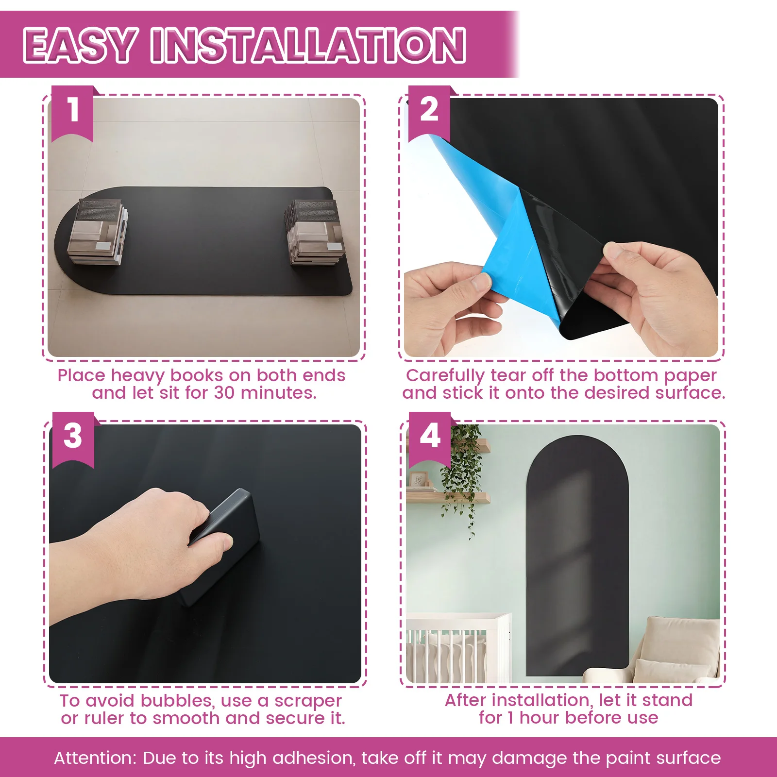 Autocollant mural magnétique e - Magnetic Drawing Board avis et prix