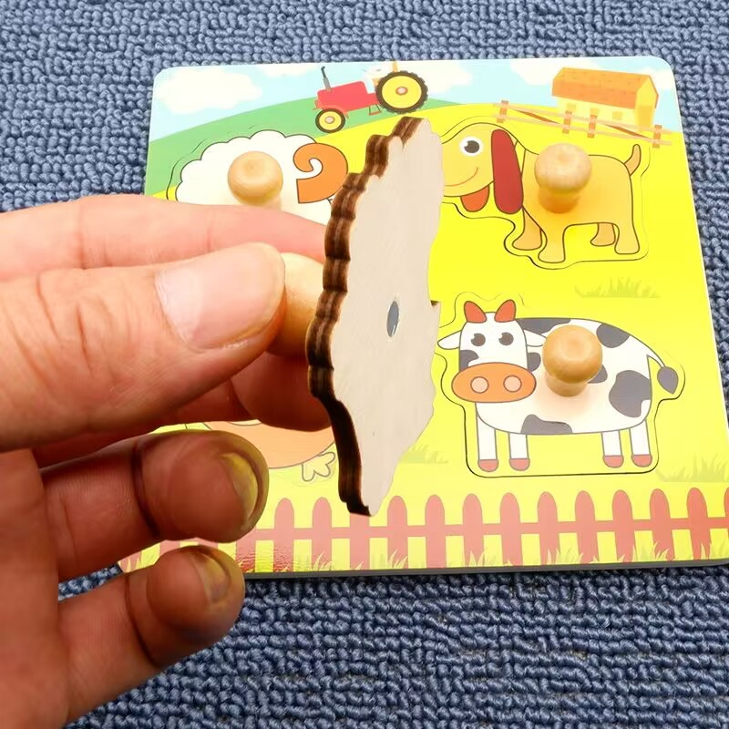 Puzzle 3D en Bois Montessori p - Kids Toys 2 Year Old avis et prix