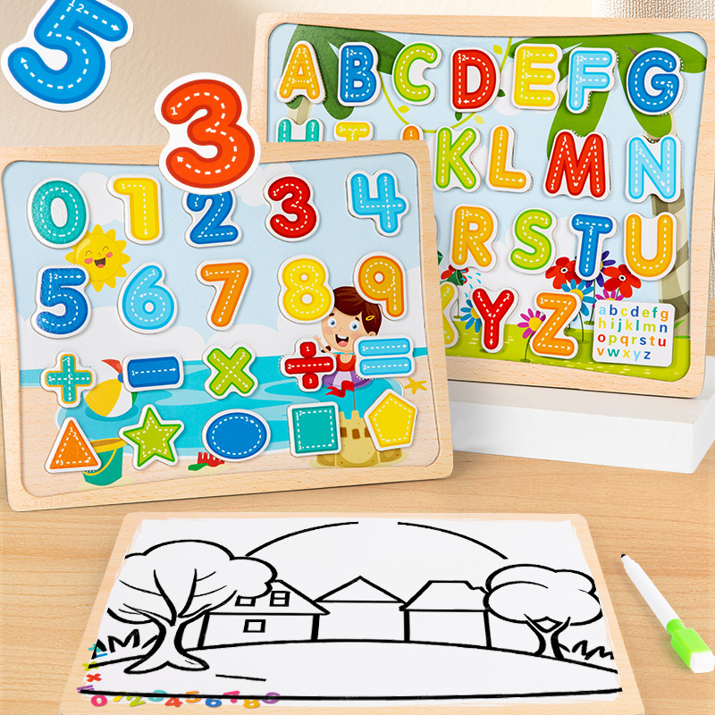 Planche de puzzle magnétique 2 - Magnetic Drawing Board avis et prix