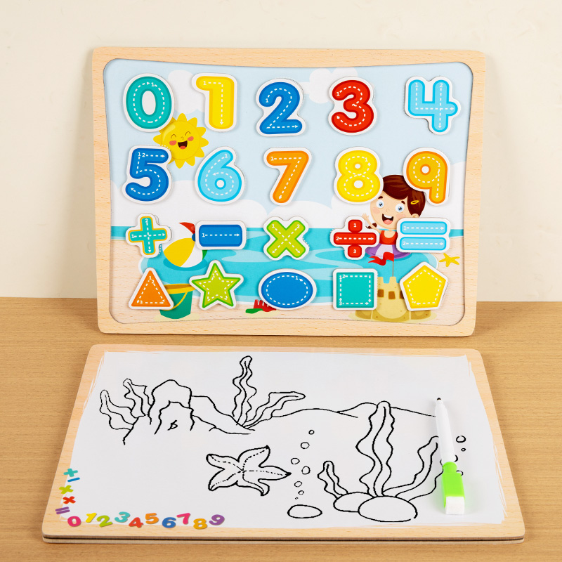 Planche de puzzle magnétique 2 - Magnetic Drawing Board avis et prix