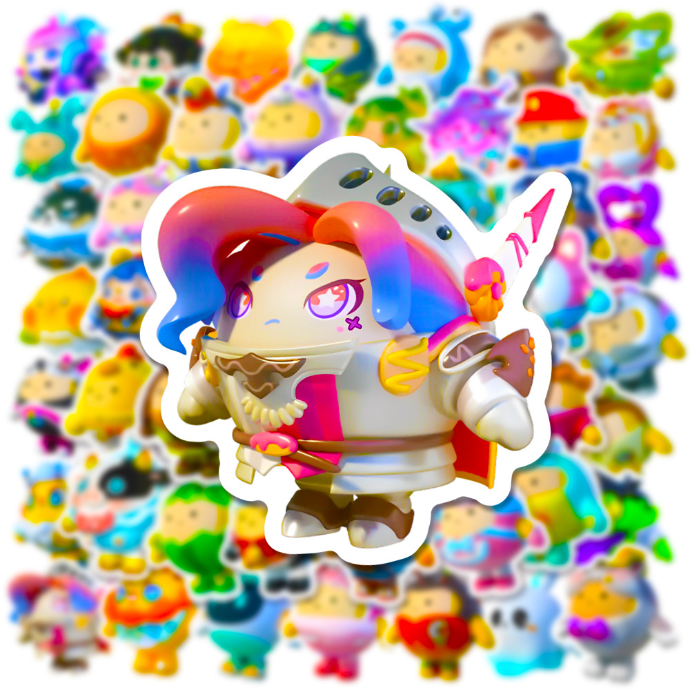 50 autocollants Kawaii Eggy Pa - Kids Toys Laptop avis et prix