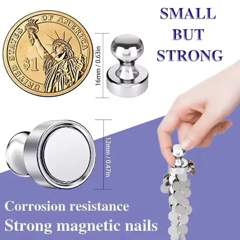 1-50 pièces Épingles magnétiqu - Magnetic Drawing Board avis et prix